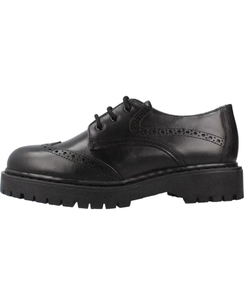 GEOX DAMEN SCHNÜRSCHUHE D26QDH 00043 SCHWARZ C9999