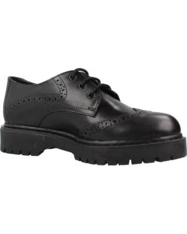 GEOX DAMEN SCHNÜRSCHUHE D26QDH 00043 SCHWARZ C9999