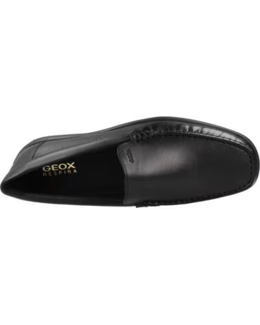 GEOX MOCASSINS HOMME U948BB 00043 COULEUR NOIR C9999