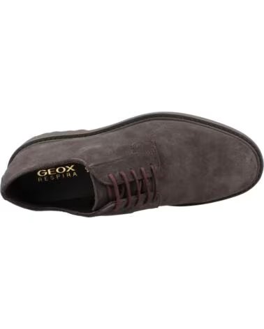 GEOX HERREN ANZUGSCHUHE MODELL U16DRB 00022 FARBE BRAUN C6372