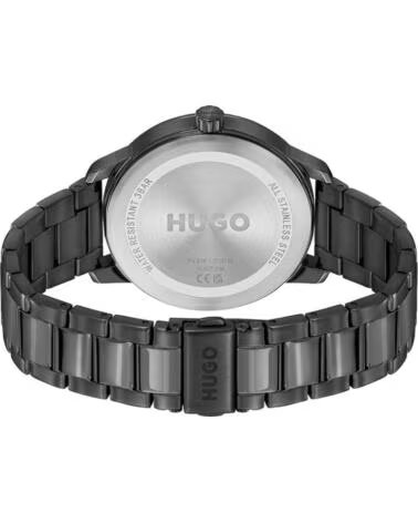 HUGO BOSS 1530369 RELÓGIO DE PULSO PRETO MASCULINO NEGRO