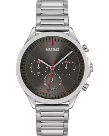 HUGO BOSS 1530411 RELÓGIO DE PULSO CINZA EM AÇO INOXIDÁVEL PARA HOMEM GRIS