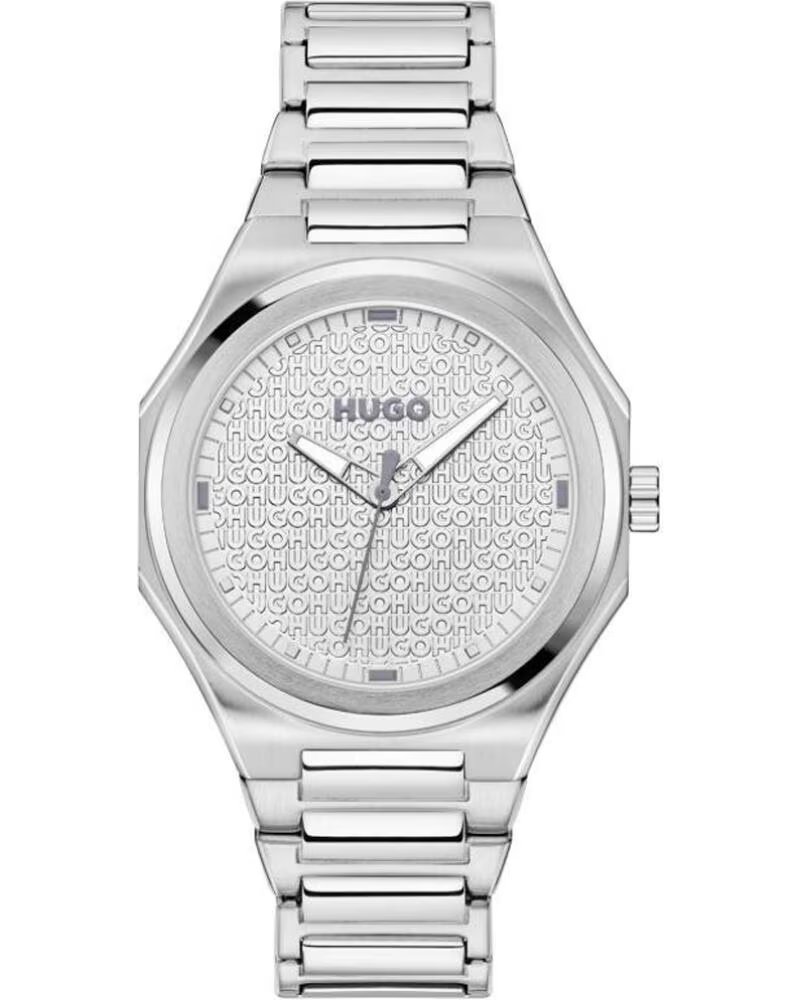 HUGO BOSS 1540174 GRAUE HERRENUHR AUS EDELSTAHL GRIS