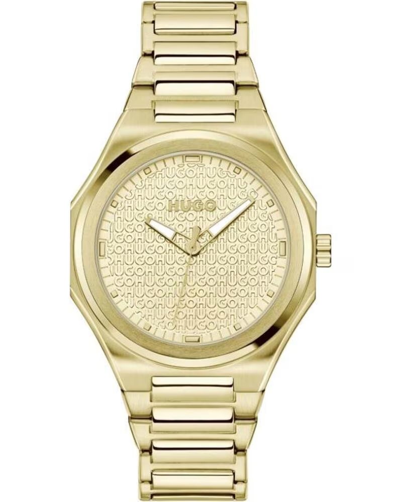 MONTRE HUGO BOSS 1540177 DORÉE EN ACIER INOXYDABLE DORADO