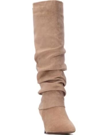 BOTTES HAUTES XTI 146394 TALON FIN BEIGE
