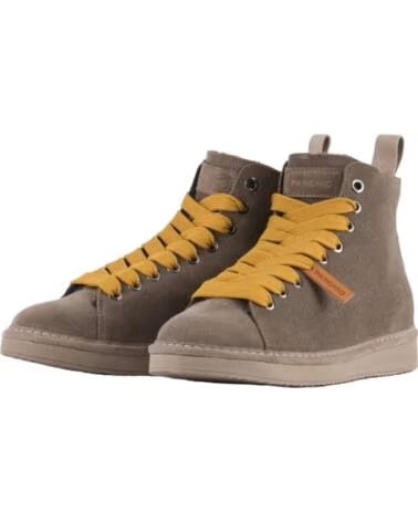 PANCHIC P01W ZAPATILLAS ALTAS DE NUBUCK BEIG