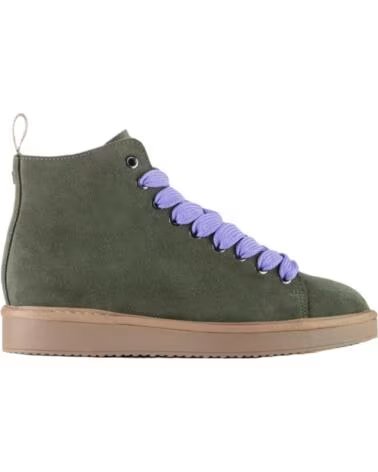 PANCHIC P01W NUBUK-SNEAKER HOCH IN KHAKI KAKI