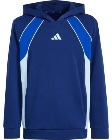 ADIDAS KINDER KAPUZENPULLOVER BLAU AZUL