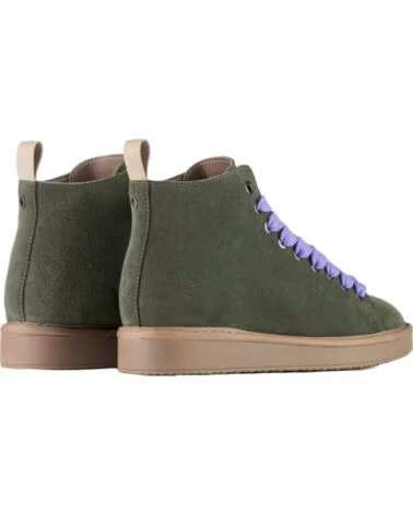 PANCHIC P01W NUBUK-SNEAKER HOCH IN KHAKI KAKI