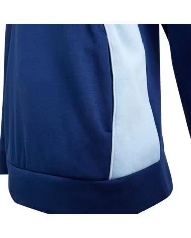 ADIDAS KINDER KAPUZENPULLOVER BLAU AZUL