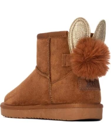 BOTTES XTI 154022 CAMEL AVEC OREILLES ET POMPON