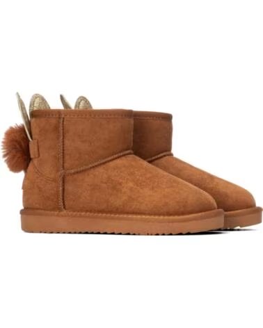 BOTTES XTI 154022 CAMEL AVEC OREILLES ET POMPON