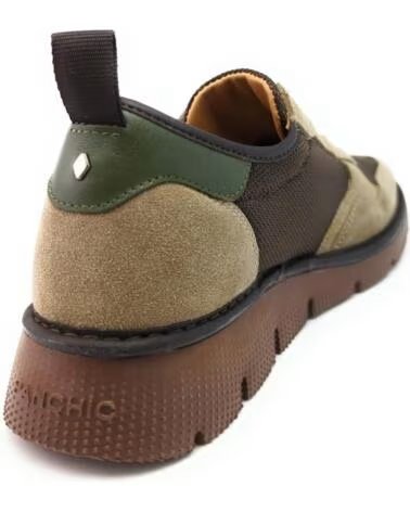PANCHIC P05 TÉNIS DE NYLON CASTANHO MARRON