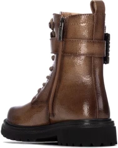 BOTTES XTI 154040 À LACETS ET BOUCLE DÉCORÉE BEIGE