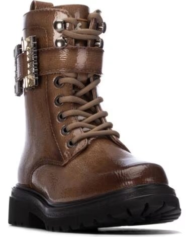 BOTTES XTI 154040 À LACETS ET BOUCLE DÉCORÉE BEIGE