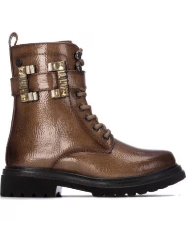 BOTTES XTI 154040 À LACETS ET BOUCLE DÉCORÉE BEIGE
