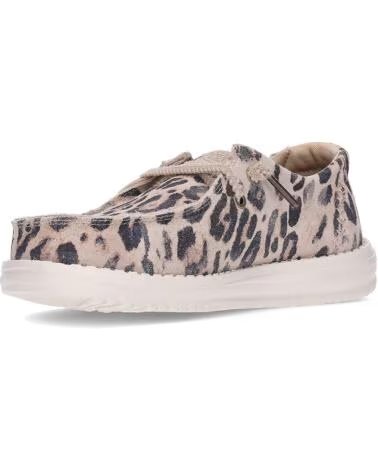 HEY DUDE SAPATOS WENDY CRAFT SUEDE 45824 TAUPE LEOPARD TAUPELEOPARD