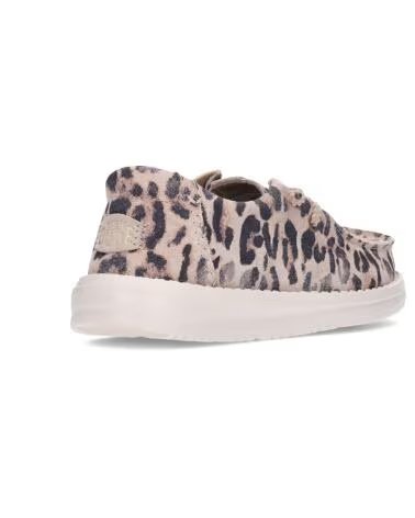 HEY DUDE SAPATOS WENDY CRAFT SUEDE 45824 TAUPE LEOPARD TAUPELEOPARD
