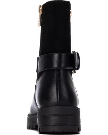 BOTTINES À TALONS MOYENS XTI 154124 EN NOIR POUR FEMMES NEGRO