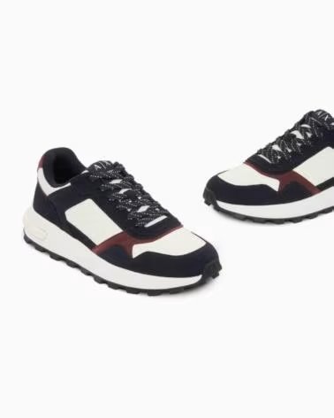 SAPATILHAS ARMANI EXCHANGE AZUL MARINHO E BRANCO