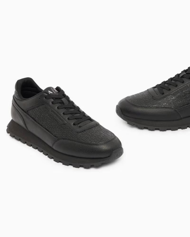 ARMANI EXCHANGE SNEAKERS NERE NEGRO