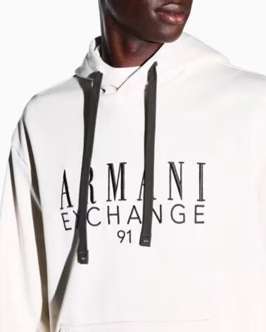ARMANI EXCHANGE SUDADERA CON CAPUCHA BEIG BEIGE