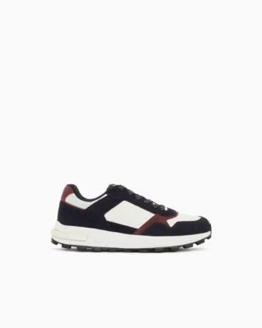 SAPATILHAS ARMANI EXCHANGE AZUL MARINHO E BRANCO