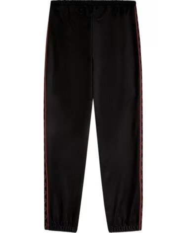 FRED PERRY PANTALON DE SURVÊTEMENT CONTRASTE T5507 BLACK