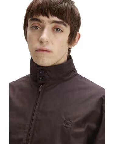 VESTE HARRINGTON FRED PERRY MADE IN ENGLAND CÈDRE MARRóN