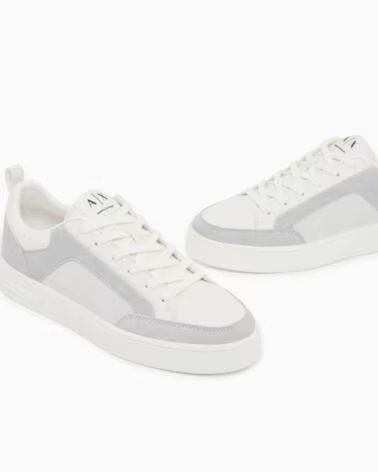 ARMANI EXCHANGE TÉNIS SNEAKERS BLANCAGRIS BRANCO BLANCO