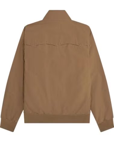 FRED PERRY MADE IN ENGLAND VESTE HARRINGTON MARRóN