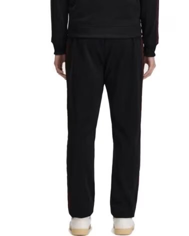 FRED PERRY PANTALON DE SURVÊTEMENT CONTRASTE T5507 BLACK