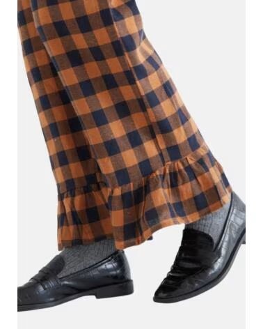 COMPAÑÍA FANTÁSTICA PANTALONI A QUADRI DA DONNA