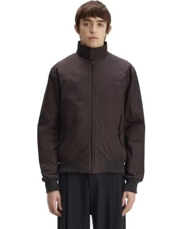 VESTE HARRINGTON FRED PERRY MADE IN ENGLAND CÈDRE MARRóN