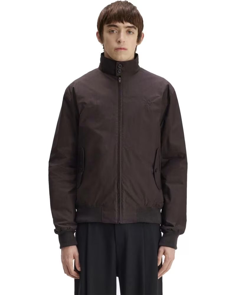 VESTE HARRINGTON FRED PERRY MADE IN ENGLAND CÈDRE MARRóN