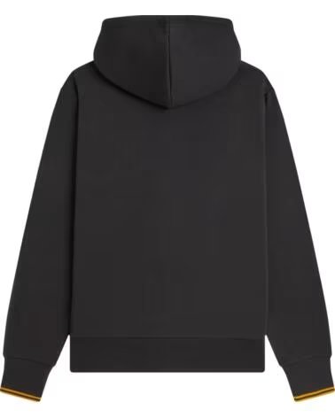 FRED PERRY SWEATSHIRT COM CAPUZ E FECHO J7536 CINZENTO GRIS