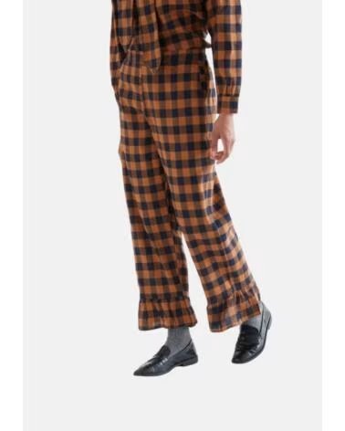 COMPAÑÍA FANTÁSTICA PANTALONI A QUADRI DA DONNA
