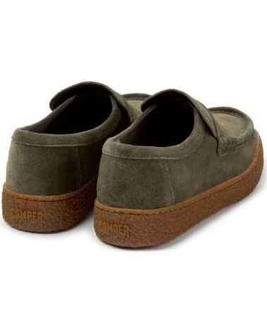 CAMPER K101135 PEU TERRENO MOCASSINS PARA HOMEM VERDE004