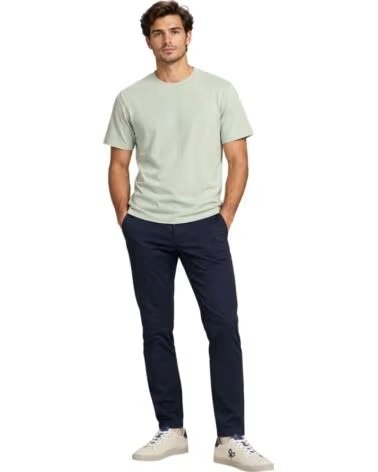 SILBON Camiseta De Manga Corta Fw261010403271 en verde para hombre VERDE