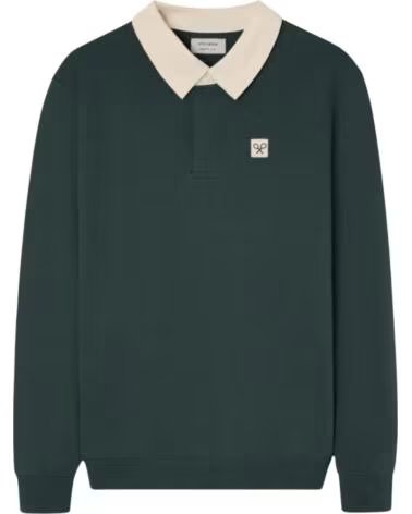 SWEAT-SHIRT POLO PARA HOMEM SILBON VERDE