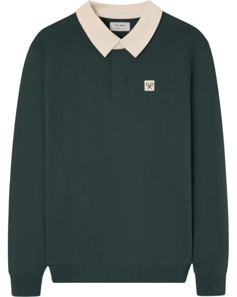 SWEAT-SHIRT POLO PARA HOMEM SILBON VERDE