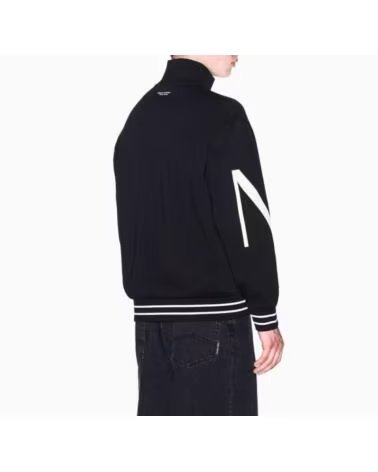 ARMANI EXCHANGE SUDADERA CREMALLERA LOGO NEGRO