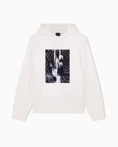 ARMANI EXCHANGE SUDADERA PANDA BLANCO