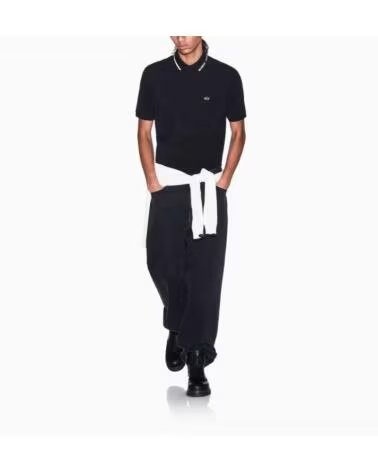 ARMANI EXCHANGE KURZARM-POLOSHIRT MIT KRAGENLOGO NEGRO