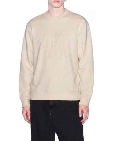 ARMANI EXCHANGE SWEATSHIRT 1991 BEGE BEIGE