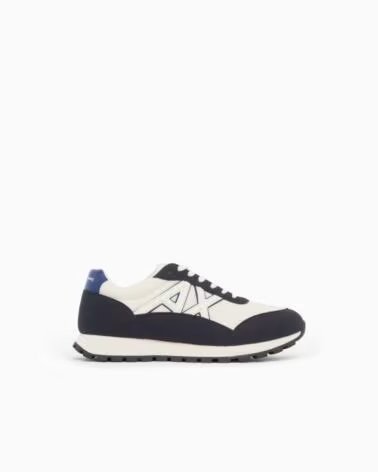 ARMANI EXCHANGE SNEAKERS BRANCO-MARINHO BRANCO BLANCO