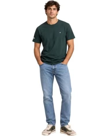 SILBON CAMISETA MANGA CORTA HOMBRE VERDE