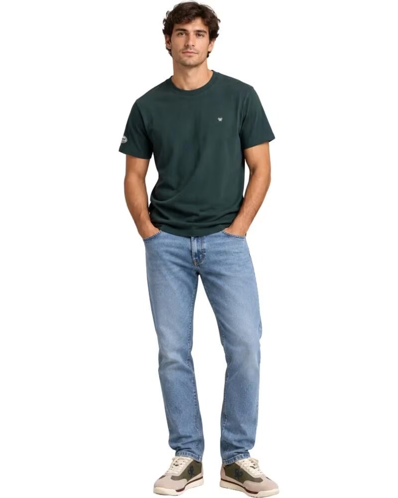 SILBON CAMISETA MANGA CORTA HOMBRE VERDE