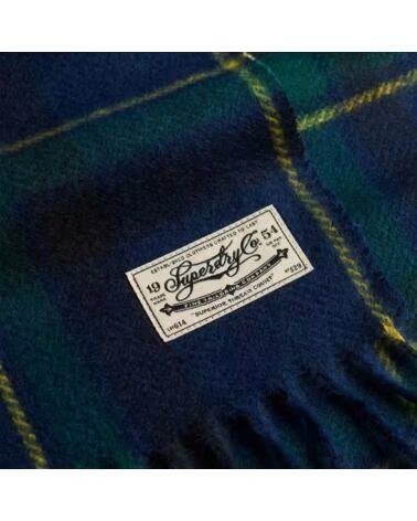SUPERDRY BUFANDA DE CUADROS PARA HOMBRE
