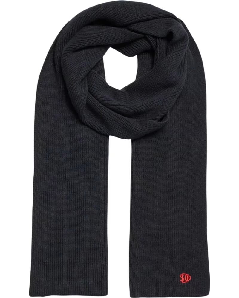 SUPERDRY HERREN STRICKSCHAL AZUL